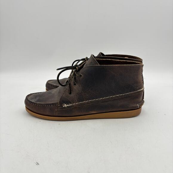 Quoddy Kennebec Chukka Boots Chocolate Men\'s 9.5 Western Indie Boat Heritage main image 6